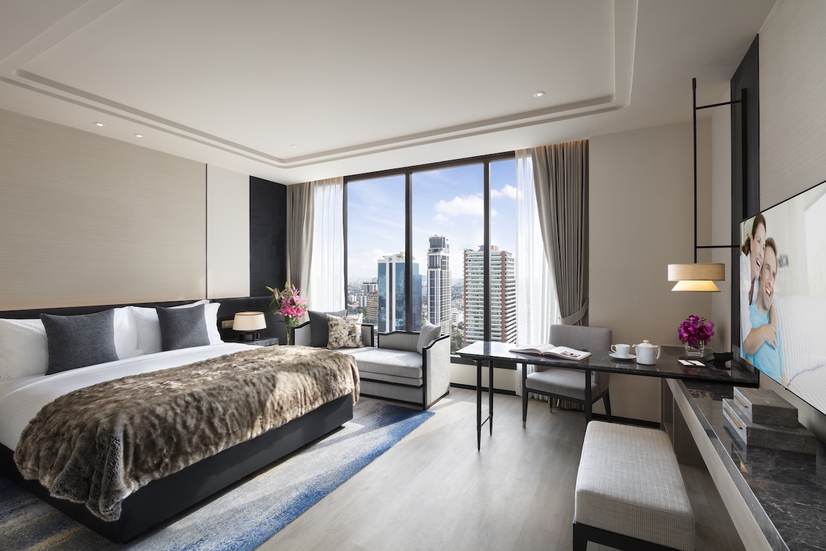แอสคอทท์ ทองหล่อ กรุงเทพฯ Ascott Thonglor Bangkok — วิวห้องนอน
