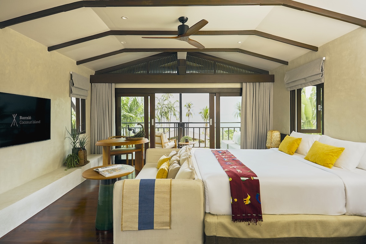 โรงแรม บาร์เซโล โคโคนัท ไอส์แลนด์ Barceló Coconut Island — ห้องนอน
