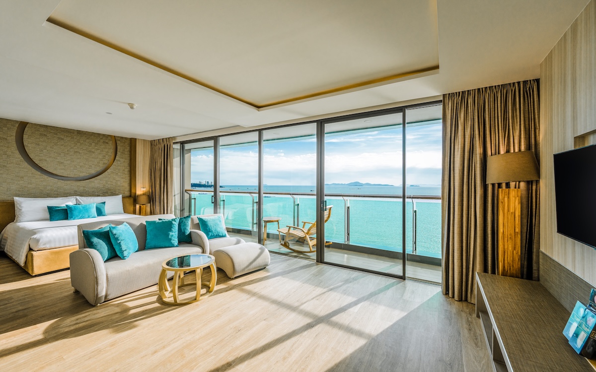 เคป ดารา รีสอร์ต พัทยา Cape Dara Resort Pattaya — ห้องนอน
