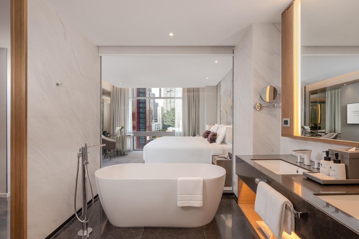 ชาเทรียม แกรนด์ กรุงเทพฯ Chatrium Grand Bangkok — ห้องนอน