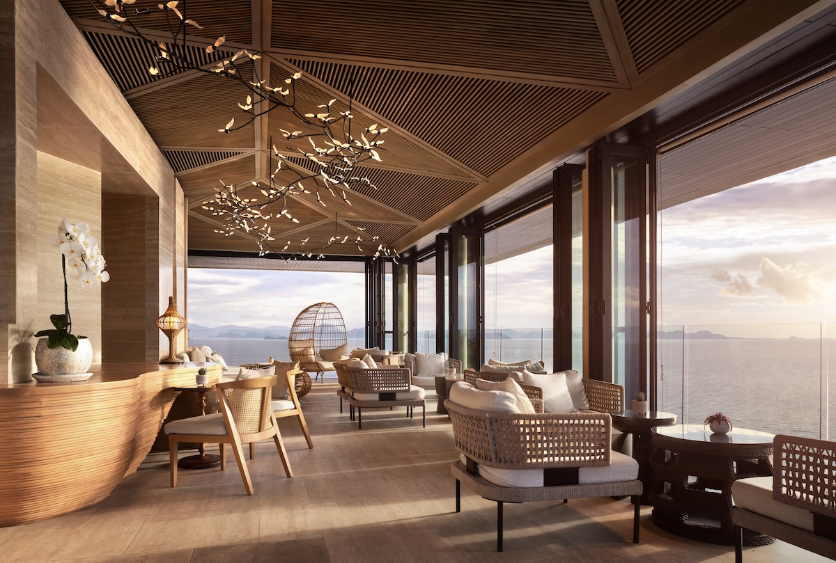 คอนราด เกาะสมุย Conrad Koh Samui — บรรยากาศมื้ออาหาร