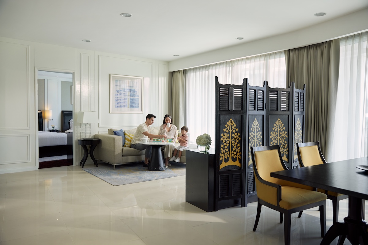 ดุสิต สวีท ราชดำริ กรุงเทพฯ Dusit Suites Hotel Ratchadamri — ห้องนอนสวีท