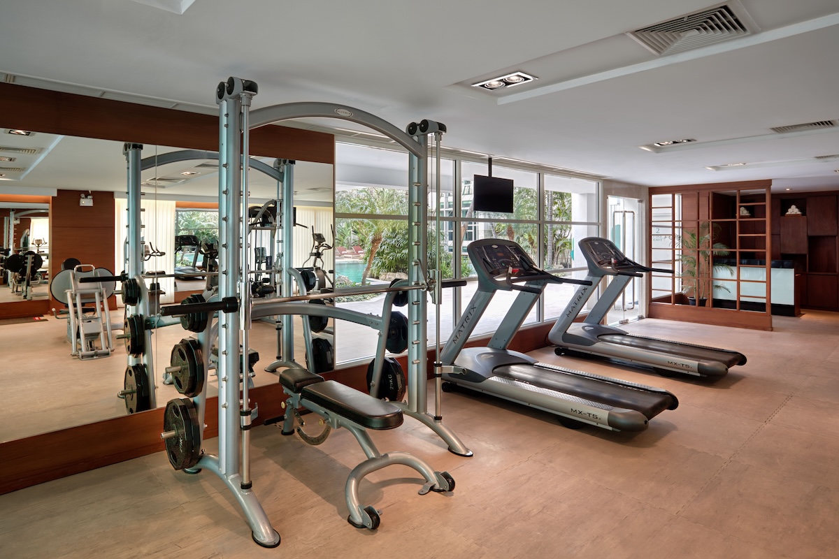 ดุสิต สวีท ราชดำริ กรุงเทพฯ Dusit Suites Hotel Ratchadamri — ฟิตเนส