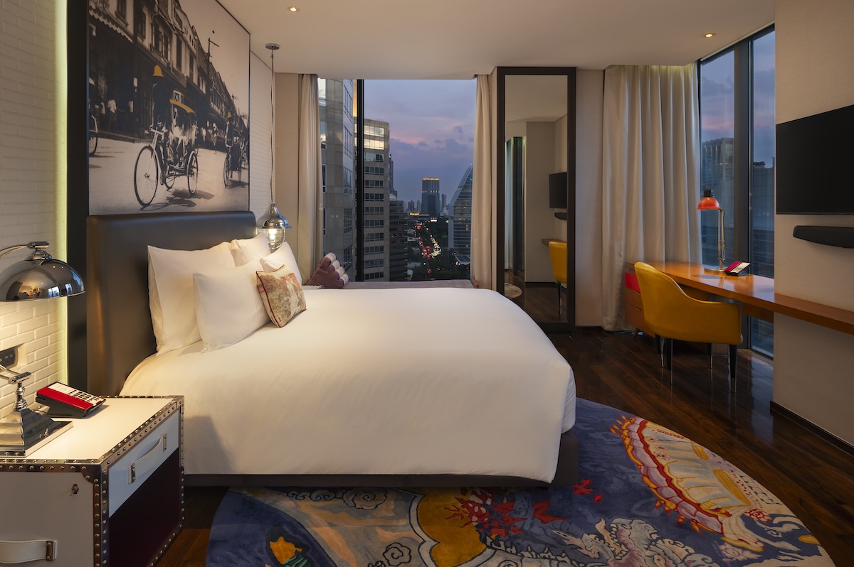 โรงแรมอินดิโก้ กรุงเทพ ถนนวิทยุ Hotel Indigo Bangkok Wireless Road by IHG — ห้องนอน