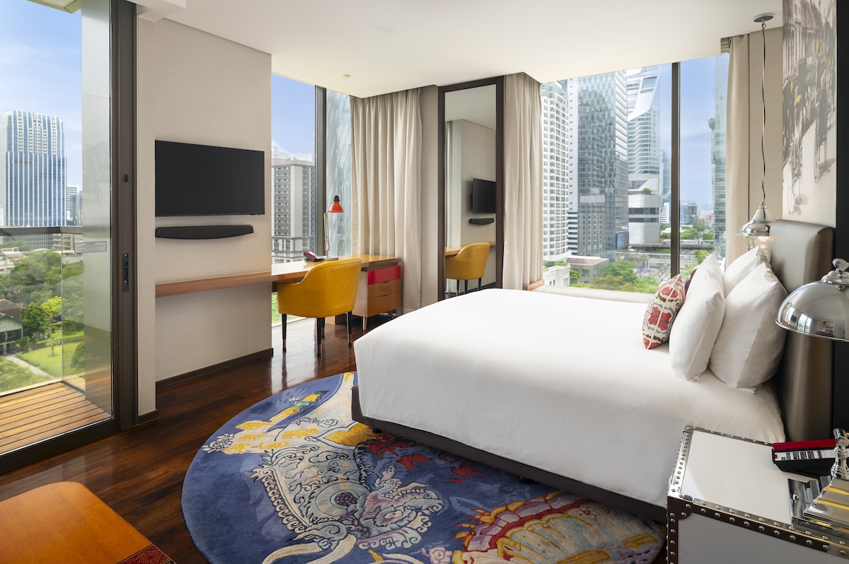 โรงแรมอินดิโก้ กรุงเทพ ถนนวิทยุ Hotel Indigo Bangkok Wireless Road by IHG — ห้องนอนแขก