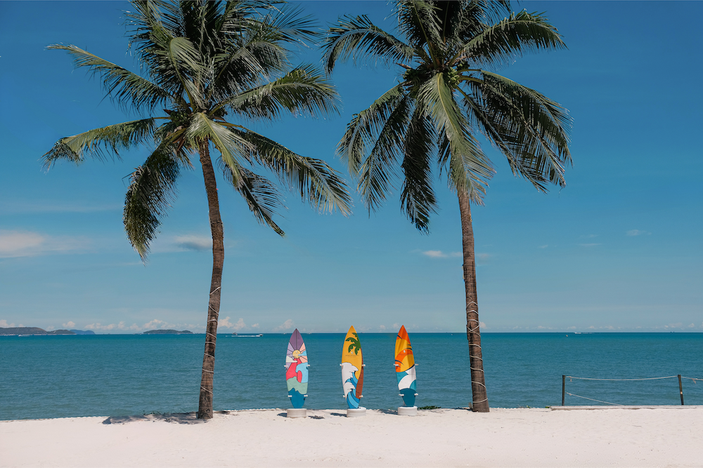 อินเตอร์คอนติเนนตัล พัทยา รีสอร์ท InterContinental Pattaya Resort — ชายหาดส่วนตัว