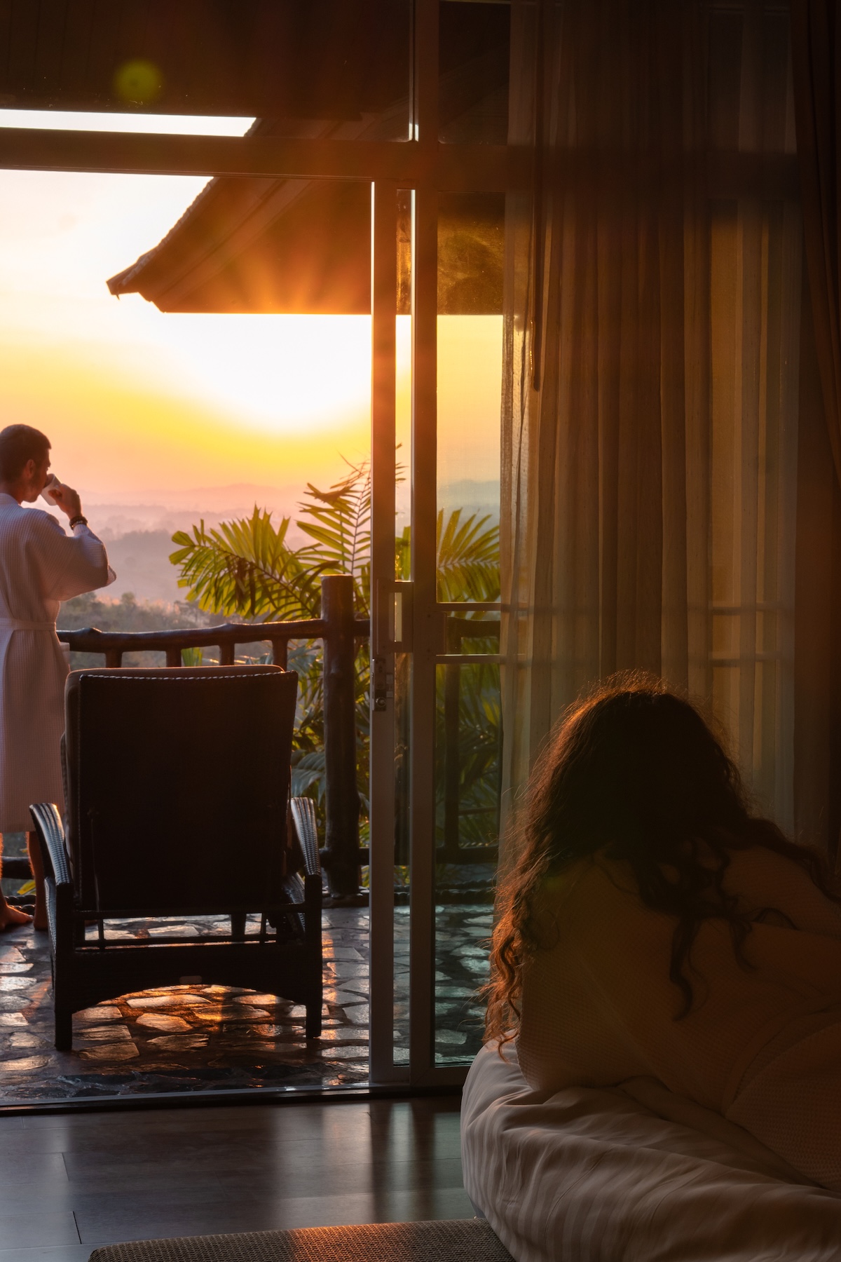 คาทิลิยา เมาน์เทน รีสอร์ต แอนด์ สปา Katiliya Mountain Resort & Spa — วิวพระอาทิตย์ขึ้น