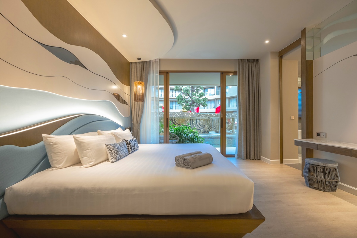 โรงแรมเมธาดี คอนเซ็ปต์ Metadee Concept Hotel — ห้องนอน