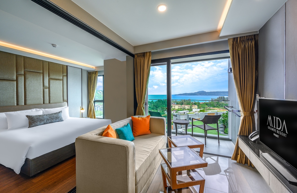 ไมด้า แกรนด์ รีสอร์ท ภูเก็ต Mida Grande Resort Phuket — ห้องนอน