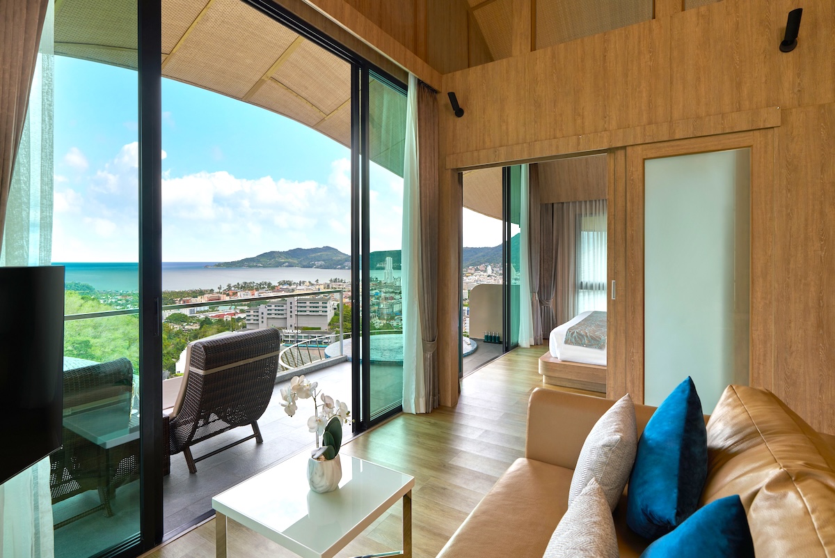 ป่าตอง เบย์ ฮิลล์ รีสอร์ท Patong Bay Hill Resort — ห้องนอน