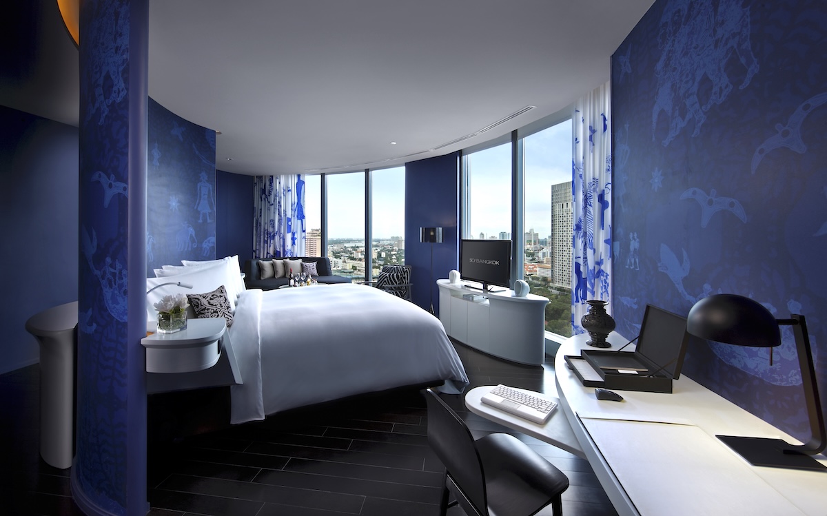 โรงแรมโซ แบงคอก SO/ Bangkok — ห้องนอน