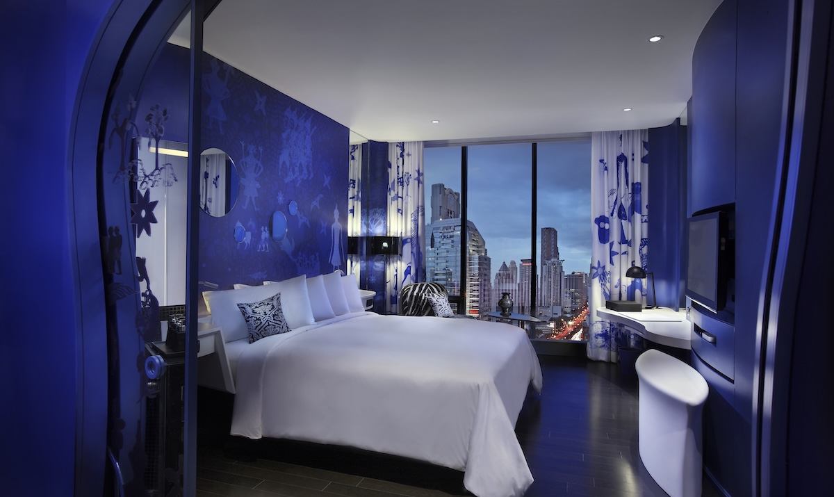 โรงแรมโซ แบงคอก SO/ Bangkok — ห้องนอน
