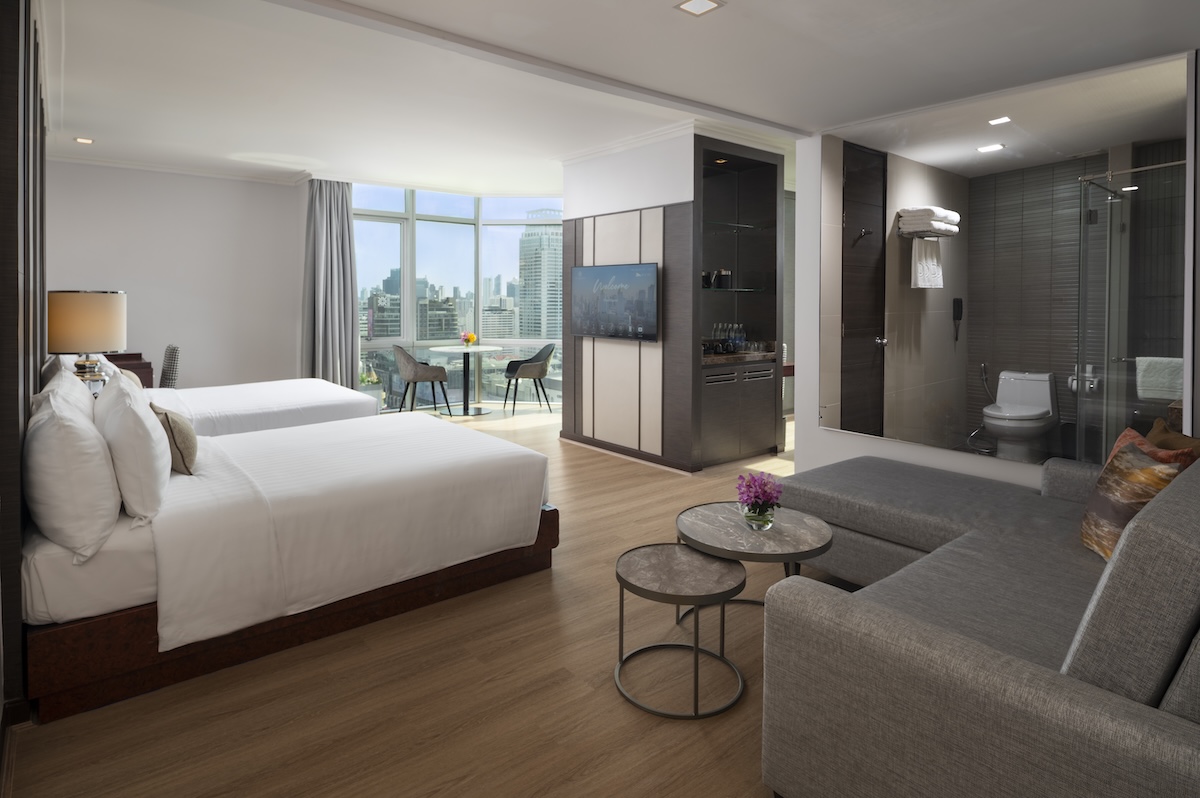 โรงแรมเดอะ เบอร์เคลีย์ ประตูน้ำ The Berkeley Hotel Pratunam — ห้องนอน