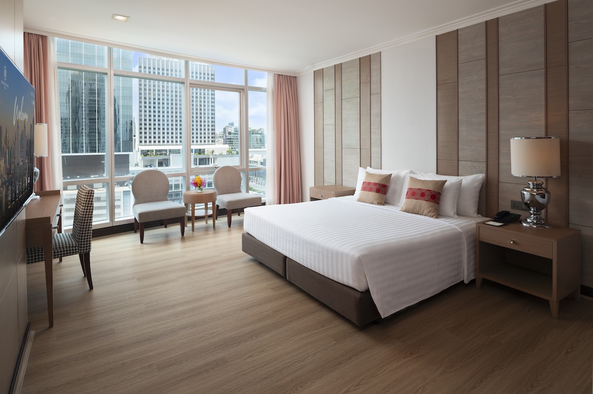 โรงแรมเดอะ เบอร์เคลีย์ ประตูน้ำ The Berkeley Hotel Pratunam — ห้องนอน