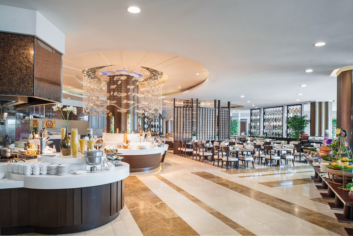โรงแรมเดอะ เบอร์เคลีย์ ประตูน้ำ The Berkeley Hotel Pratunam — ห้องอาหาร