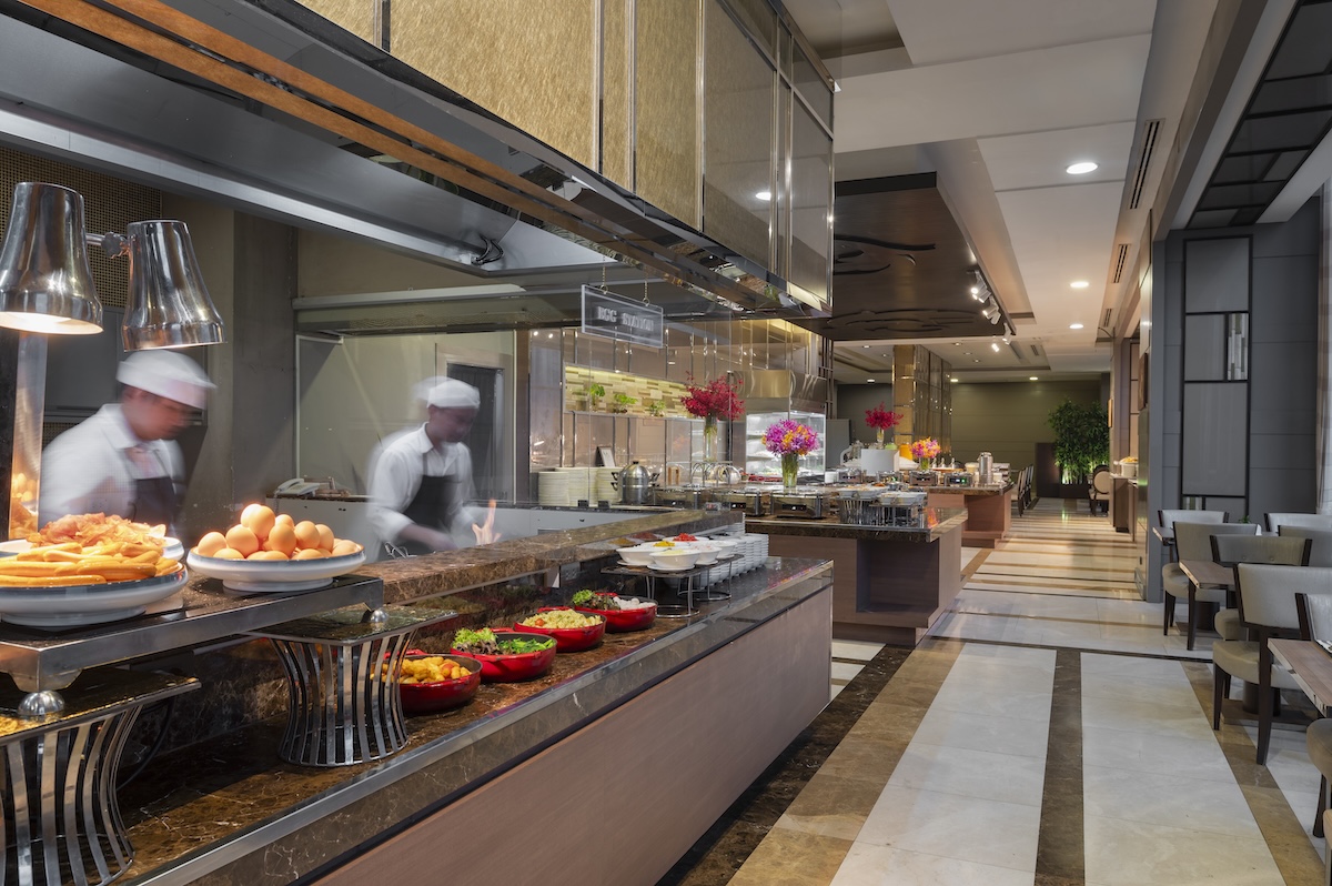 โรงแรมเดอะ เบอร์เคลีย์ ประตูน้ำ The Berkeley Hotel Pratunam — ห้องอาหาร