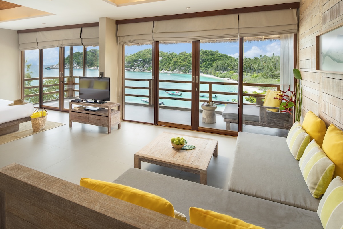 เดอะ หาดเทียน บีช รีสอร์ต เกาะเต่า The Haad Tien Beach Resort — ห้องนอน