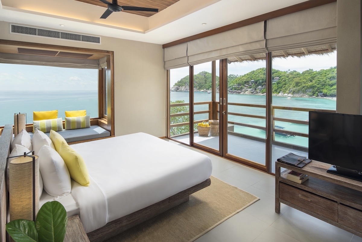 เดอะ หาดเทียน บีช รีสอร์ต เกาะเต่า The Haad Tien Beach Resort — ห้องนอน