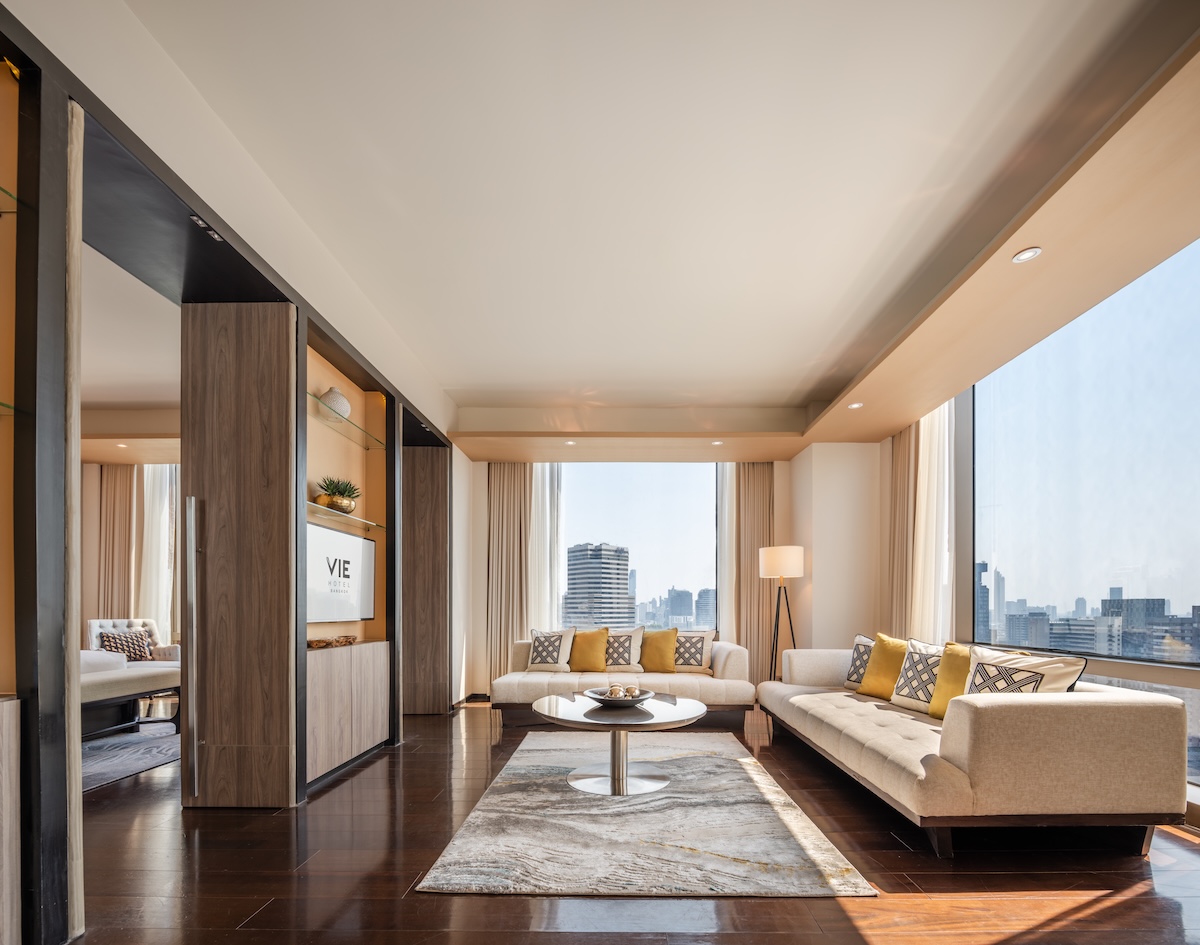 โรงแรม วี กรุงเทพฯ เอ็มแกลลอรี คอลเลคชั่น VIE Hotel Bangkok – MGallery Collection — ห้องนอน