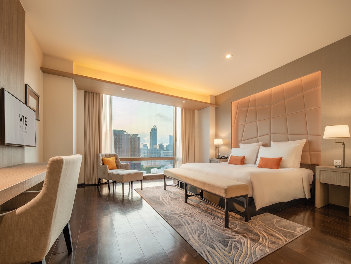 โรงแรม วี กรุงเทพฯ เอ็มแกลลอรี คอลเลคชั่น VIE Hotel Bangkok – MGallery Collection — ห้องนอน