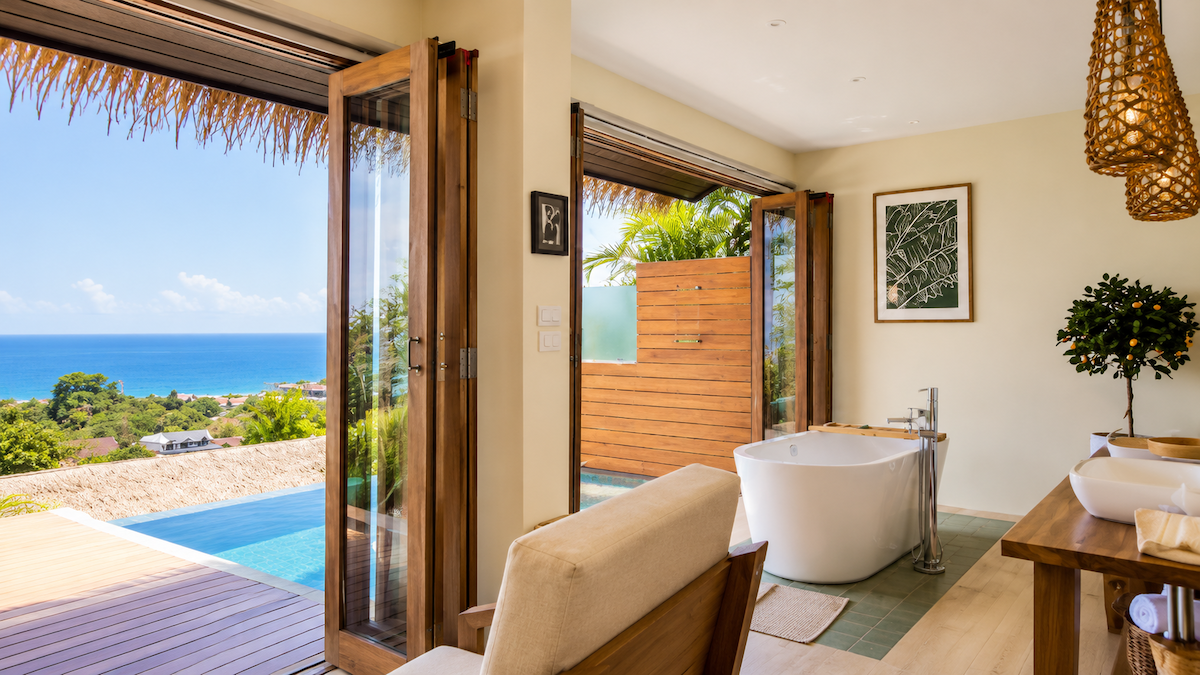 ไวลด์ คอตเทจส์ ลักชัวรี แอนด์ เนเชอรัล รีสอร์ท ละไม Wild Cottages Luxury & Natural Resort Lamai — ห้องนอน