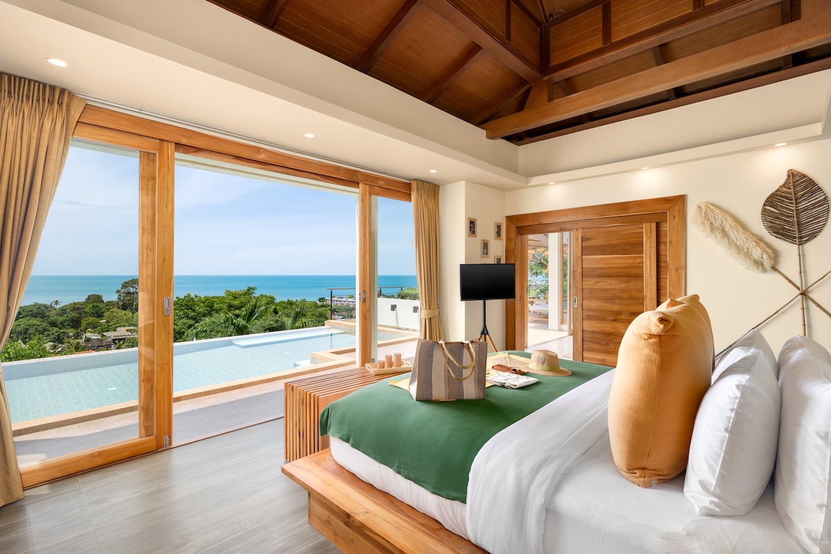 ไวลด์ คอตเทจส์ ลักชัวรี แอนด์ เนเชอรัล รีสอร์ท ละไม Wild Cottages Luxury & Natural Resort Lamai — ห้องนอน