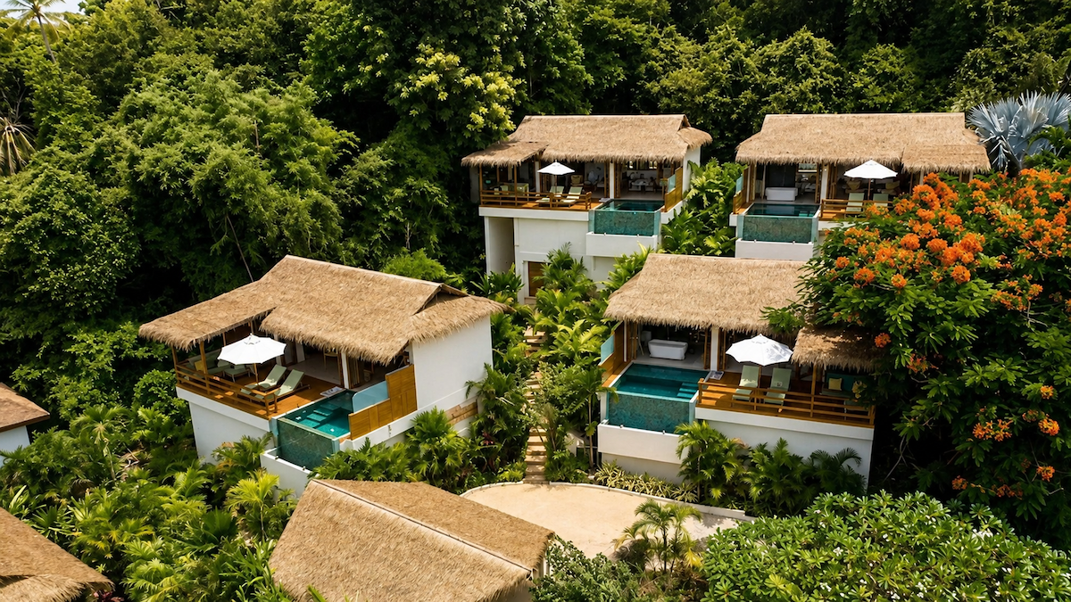 ไวลด์ คอตเทจส์ ลักชัวรี แอนด์ เนเชอรัล รีสอร์ท ละไม Wild Cottages Luxury & Natural Resort Lamai — ภายนอก